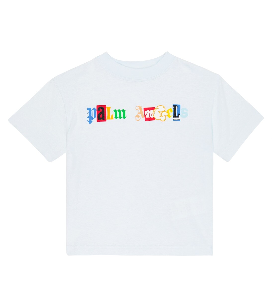 Футболка из хлопкового джерси с логотипом Palm Angels, синий
Футболка из хлопкового джерси с логотипом Palm Angels, синий