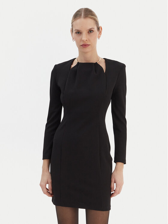 Коктейльное платье slim fit CFC0126529003 Rinascimento, черный
Коктейльное платье slim fit CFC0126529003 Rinascimento, черный