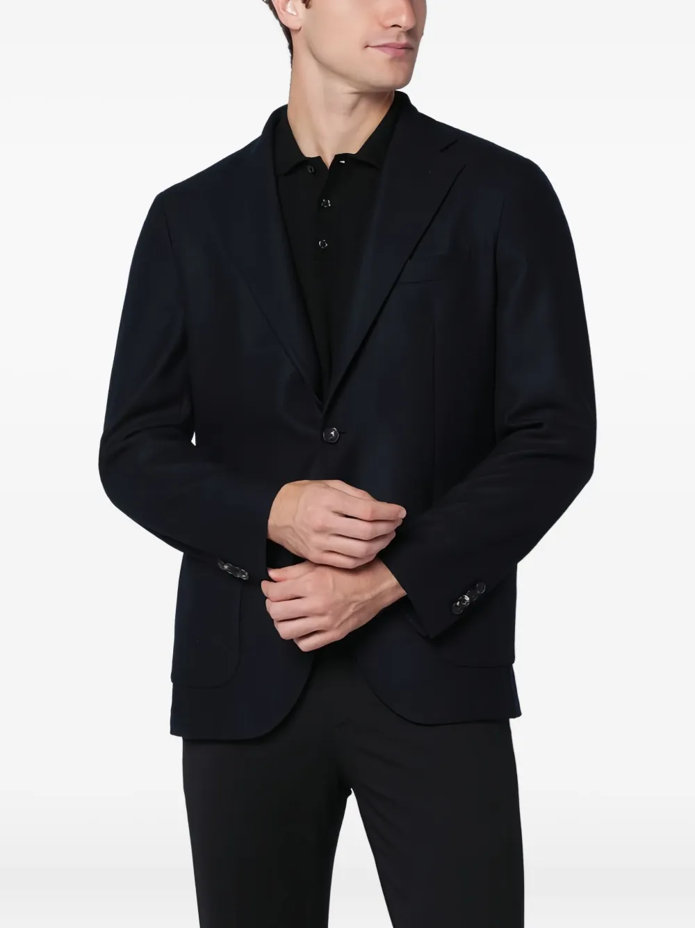 Однобортный пиджак Santaniello, синий
Однобортный пиджак Santaniello, синий