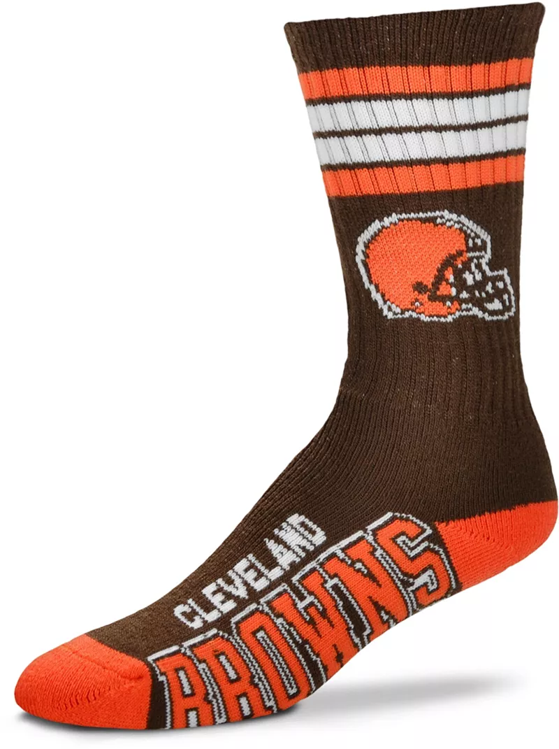 Носки Deuce с четырьмя полосками для босых ног Cleveland Browns For Bare Feet
Носки Deuce с четырьмя полосками для босых ног Cleveland Browns For Bare Feet