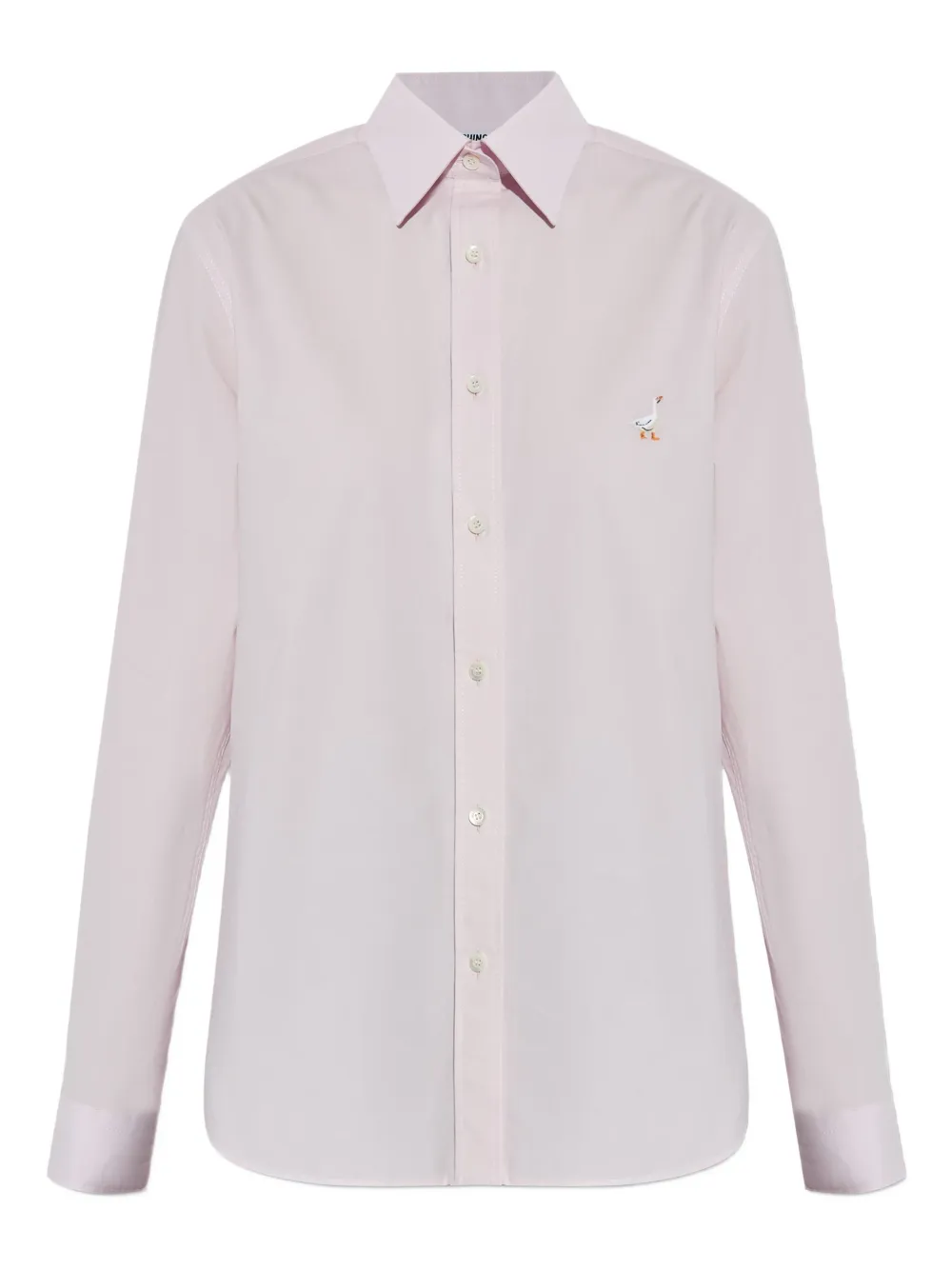 Вышитая гусиная рубашка Moschino, розовый
Вышитая гусиная рубашка Moschino, розовый