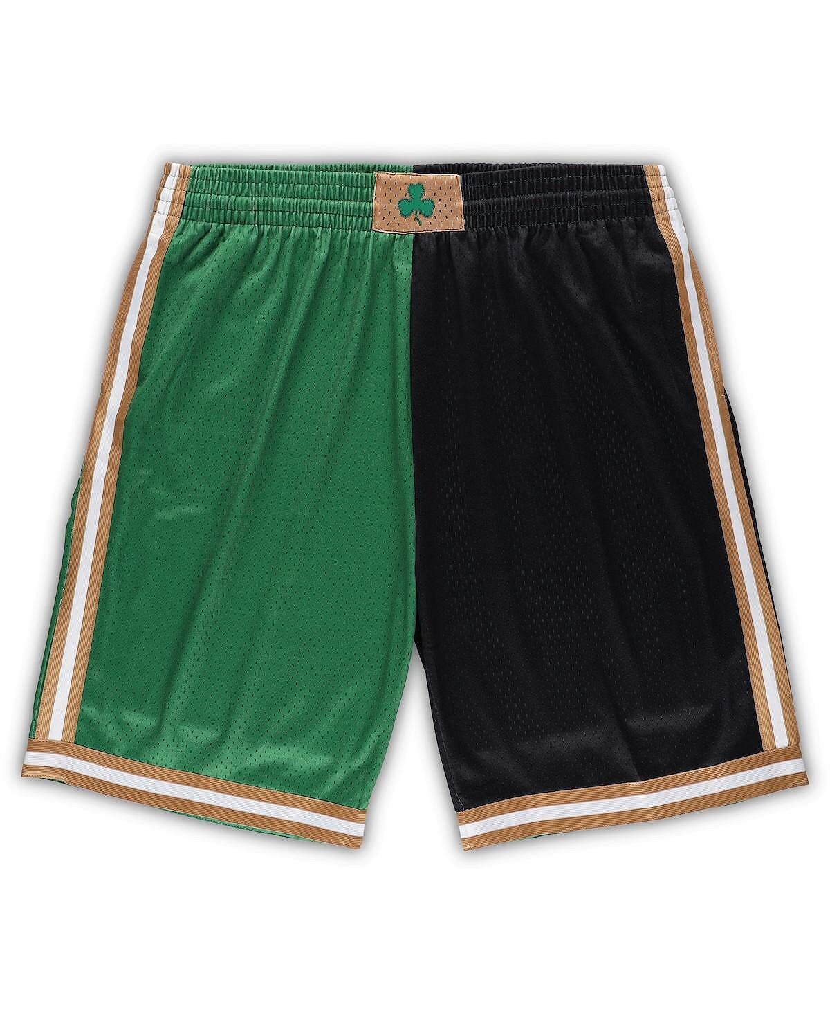 Мужские шорты Kelly Green and Black Boston Celtics Big and Tall Hardwood Classics с разрезом Swingman Mitchell & Ness
Мужские шорты Kelly Green and Black Boston Celtics Big and Tall Hardwood Classics с разрезом Swingman Mitchell & Ness