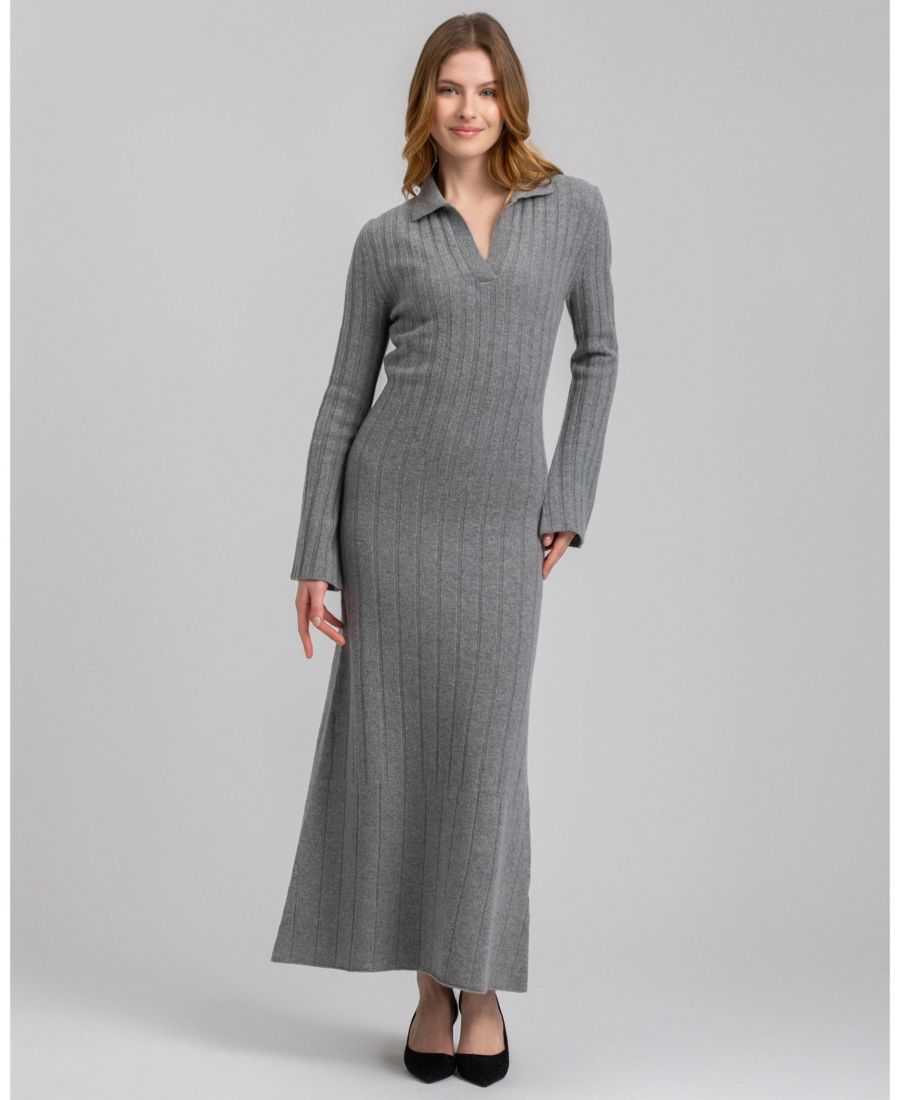 Женское ребристое макси-платье Beatrice PIETRO BRUNELLI MILANO, Grey
Женское ребристое макси-платье Beatrice PIETRO BRUNELLI MILANO, Grey