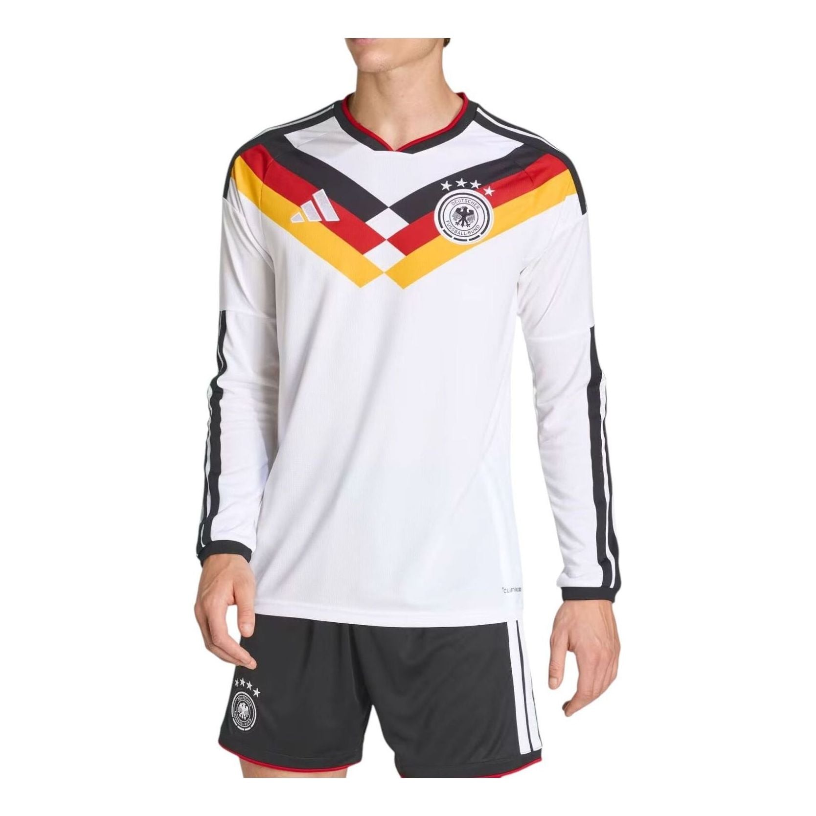 Футболка с длинным рукавом Adidas Germany 26 Home Long Sleeve Jersey 'White'
Футболка с длинным рукавом Adidas Germany 26 Home Long Sleeve Jersey 'White'