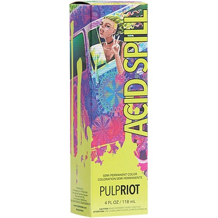 Pulp Riot полуперманентная краска для волос без жестокости и веганская кислота Spill 118 мл Generic
Pulp Riot полуперманентная краска для волос без жестокости и веганская кислота Spill 118 мл Generic