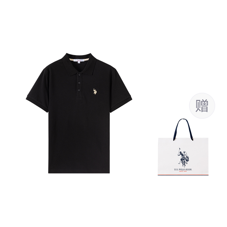 Мужские поло с коротким рукавом U.S. POLO ASSN., черный
Мужские поло с коротким рукавом U.S. POLO ASSN., черный