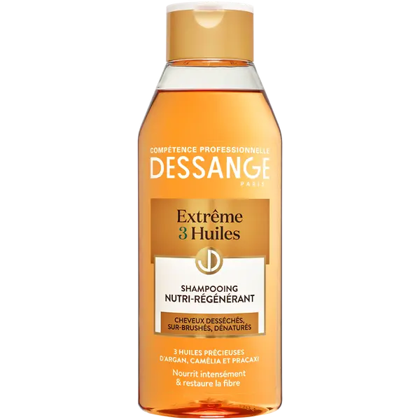 Сильно восстанавливающий шампунь для волос с 3 маслами, 250 мл Dessange Professional Hair Luxury Extreme 3 huiles
Сильно восстанавливающий шампунь для волос с 3 маслами, 250 мл Dessange Professional Hair Luxury Extreme 3 huiles