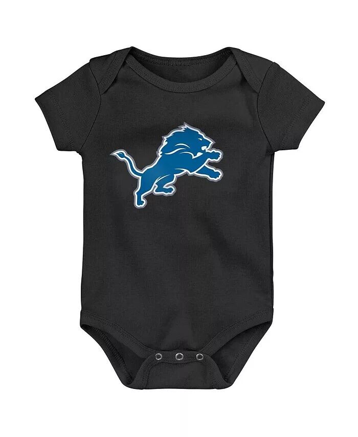 Черный комбинезон с логотипом команды Detroit Lions для новорожденных мальчиков и девочек Outerstuff
Черный комбинезон с логотипом команды Detroit Lions для новорожденных мальчиков и девочек Outerstuff