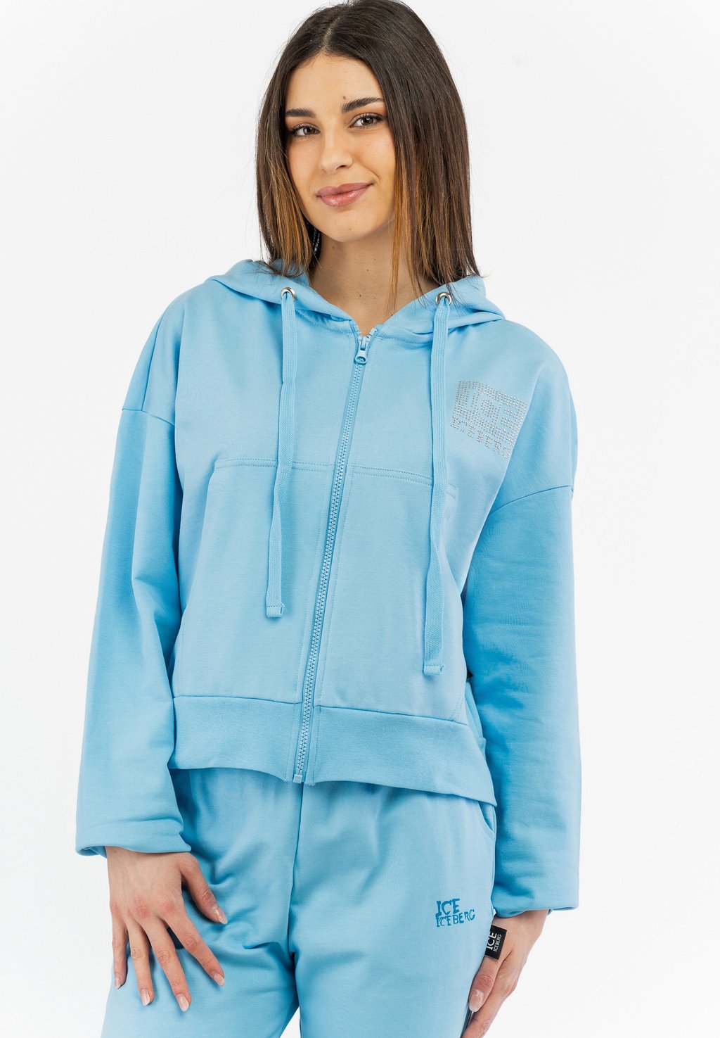 Толстовка на молнии ICE ICEBERG, светло-голубой
Толстовка на молнии ICE ICEBERG, светло-голубой