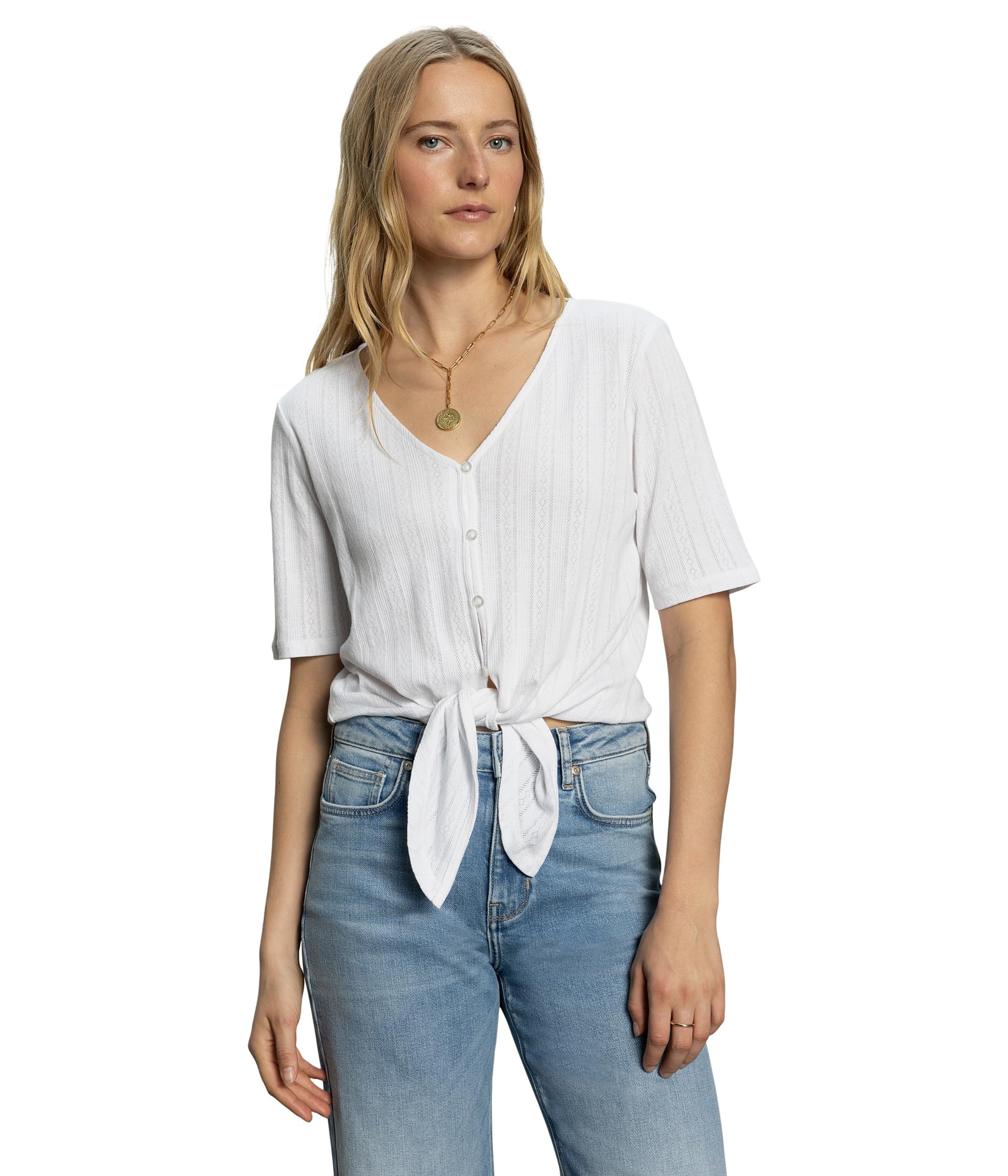 Футболка Sanctuary Pointelle Tie Tee, белый
Футболка Sanctuary Pointelle Tie Tee, белый