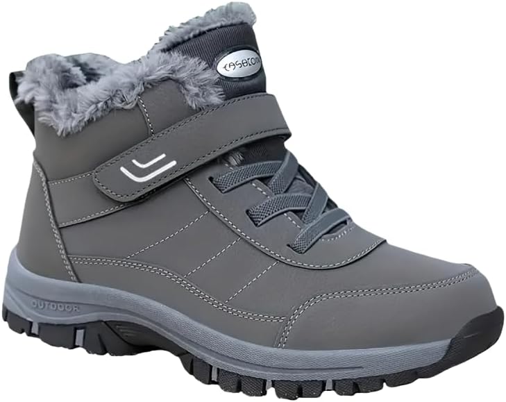 Зимние походные ботинки для мужчин среднего и пожилого возраста- утепленная, с толстой амортизацией, мягкая подошва, обувь для походов по заснеженной местности Hoalox, серый
Зимние походные ботинки для мужчин среднего и пожилого возраста- утепленная, с толстой амортизацией, мягкая подошва, обувь для походов по заснеженной местности Hoalox, серый