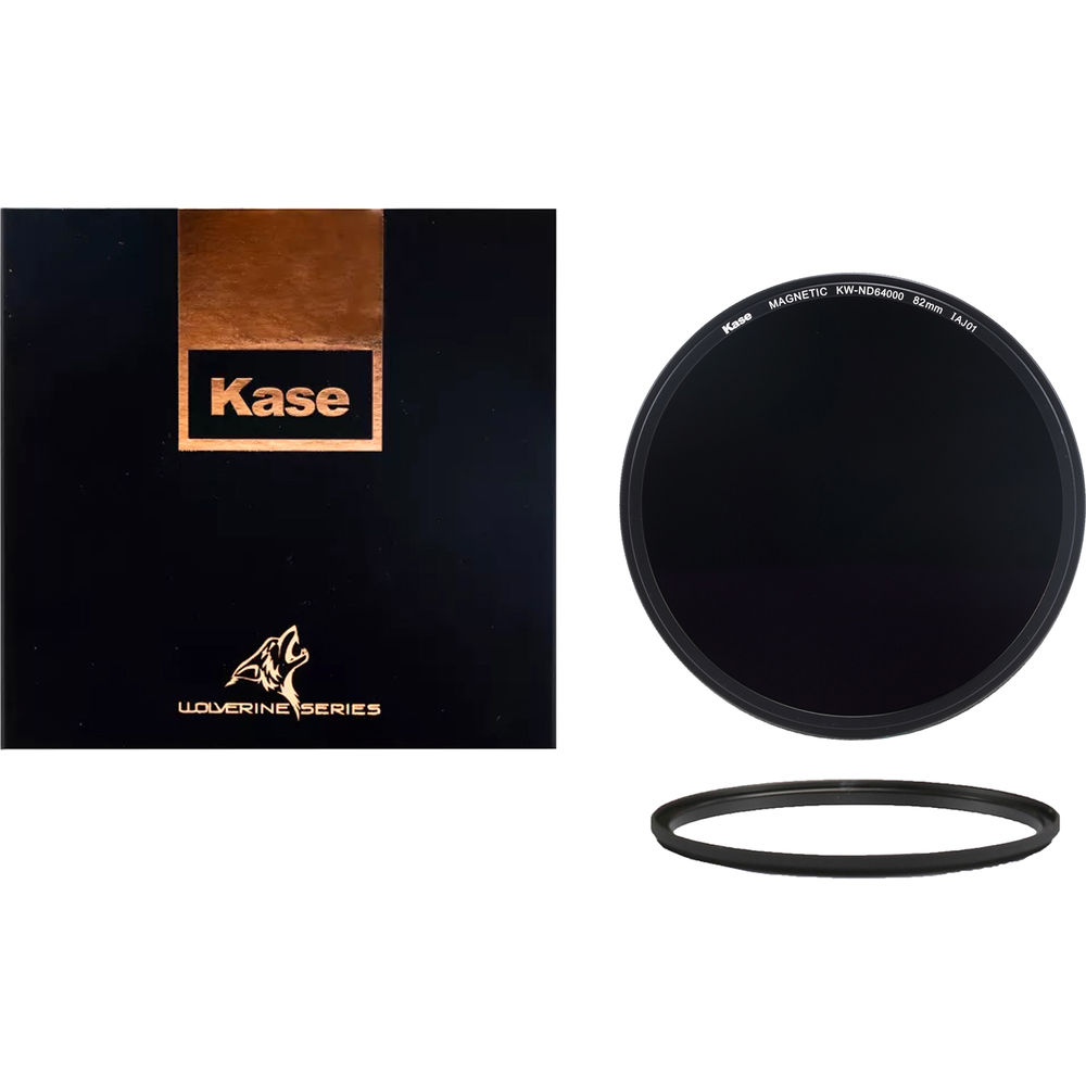 Фильтр Kase Wolverine Magnetic Solid ND Filter with Lens KW-M64000-82
Фильтр Kase Wolverine Magnetic Solid ND Filter with Lens KW-M64000-82