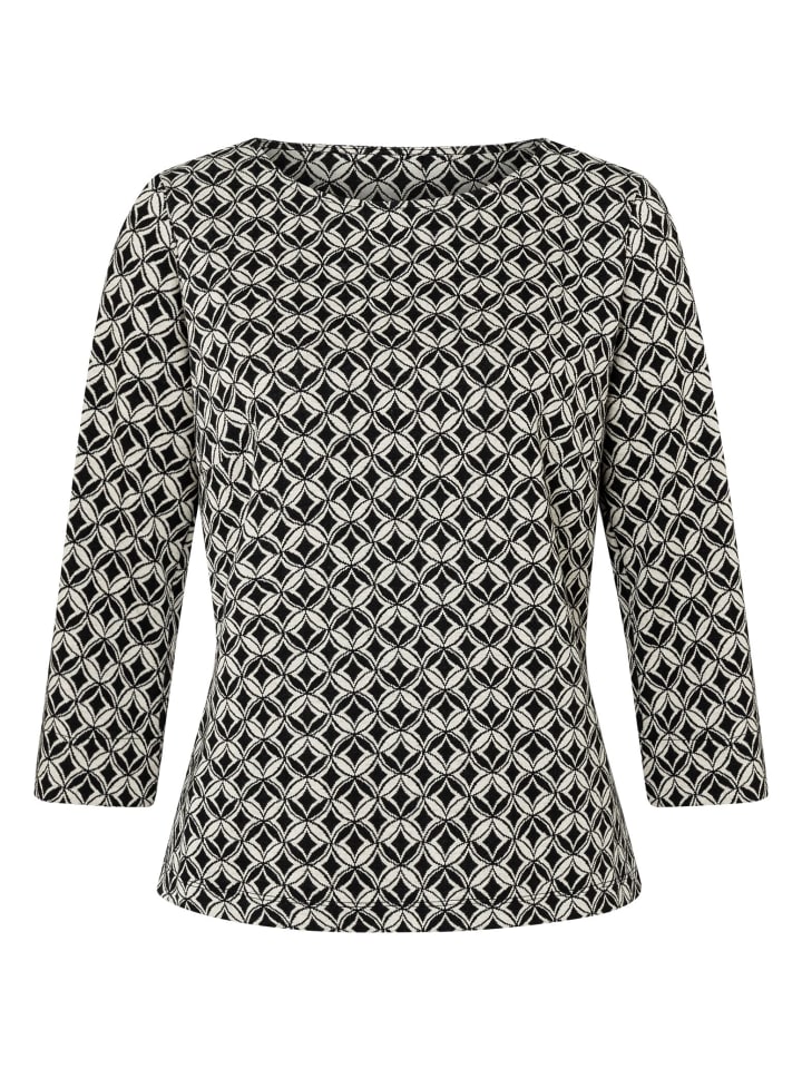 Жаккардовая рубашка из мелкого круглого трикотажного полотна More & More
Жаккардовая рубашка из мелкого круглого трикотажного полотна More & More