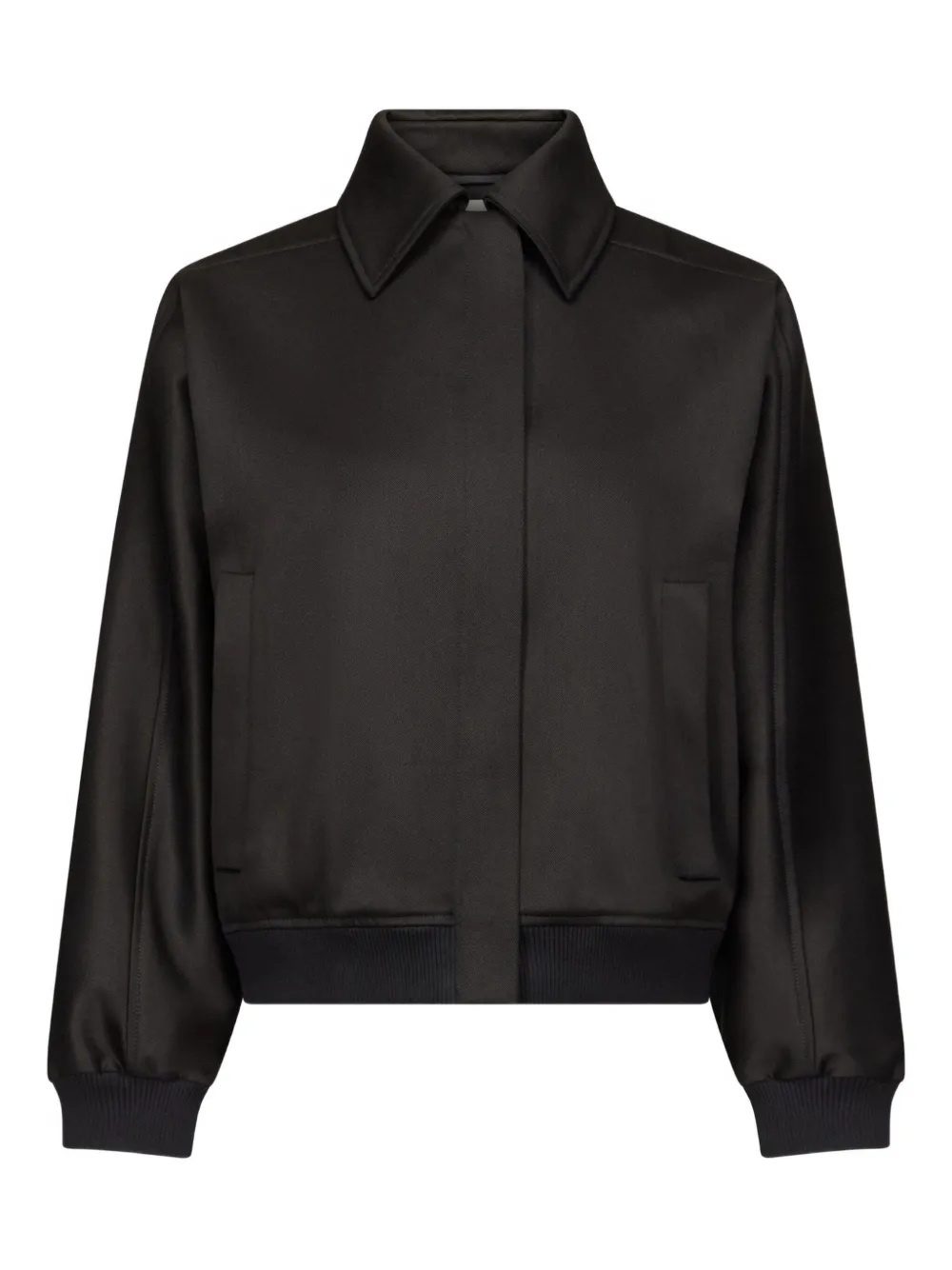 Бомбер FROST с отложным воротником LouLou de Saison, черный
Бомбер FROST с отложным воротником LouLou de Saison, черный