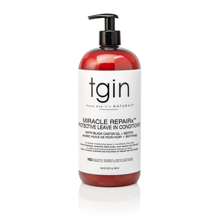 Tgin Miracle Repairx Защитный несмываемый кондиционер для натуральных волос Thank God It's Natural
Tgin Miracle Repairx Защитный несмываемый кондиционер для натуральных волос Thank God It's Natural