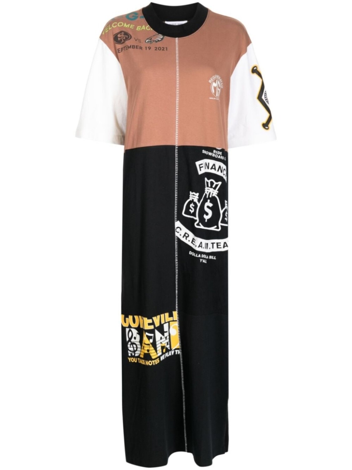 Marine Serre платье Regenerated в технике пэчворк, разноцветный
Marine Serre платье Regenerated в технике пэчворк, разноцветный