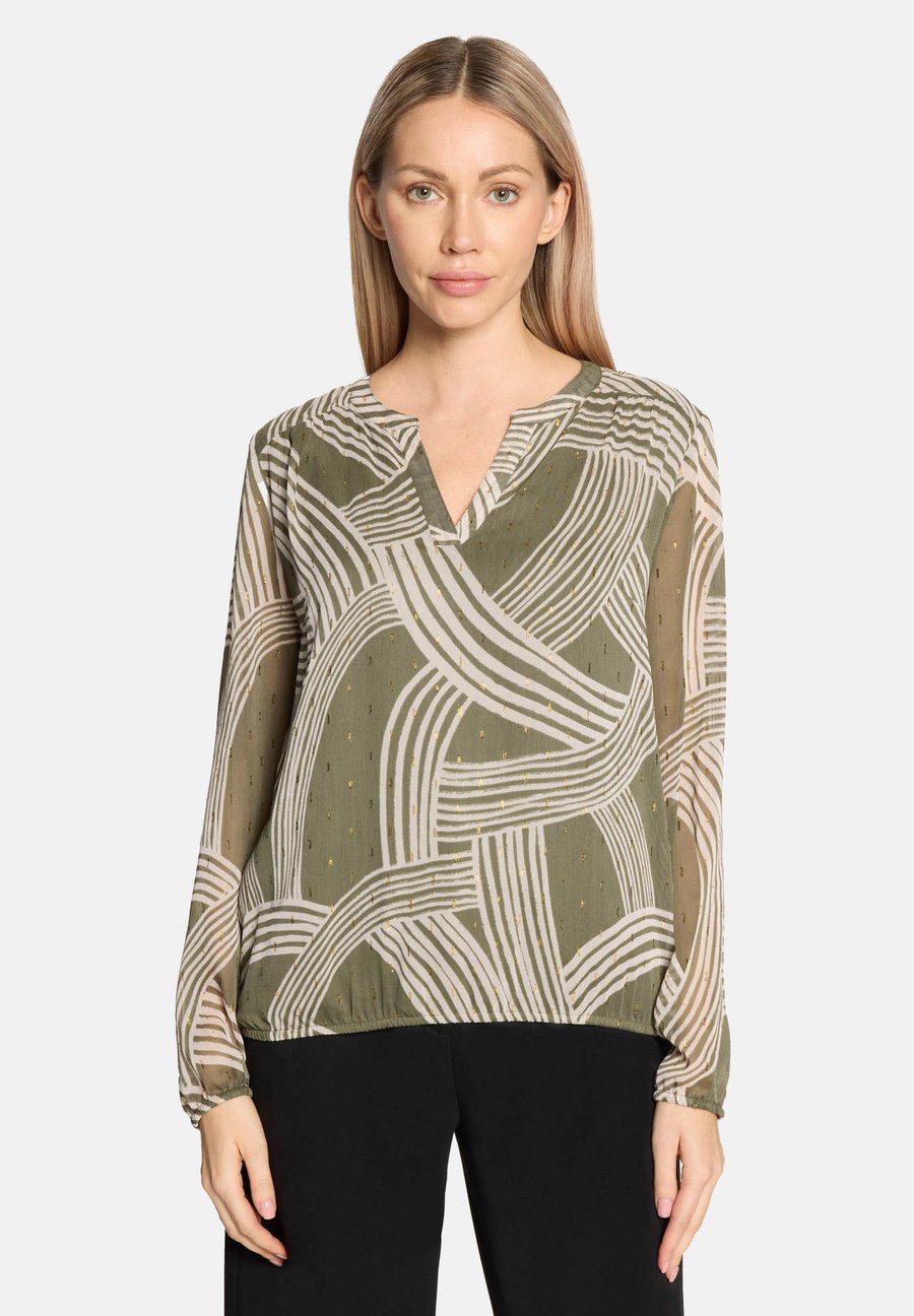 Блуза Betty & Co MIT PRINT, Khaki/Cream/Green
Блуза Betty & Co MIT PRINT, Khaki/Cream/Green