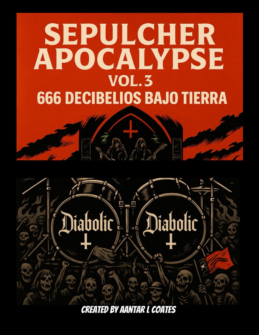 Sepulcher Apocalypse Volumen 3: 666 Decibelios Bajo el Infierno
Sepulcher Apocalypse Volumen 3: 666 Decibelios Bajo el Infierno