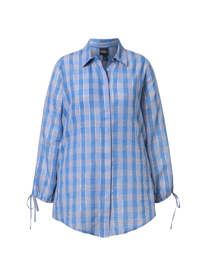 Блузка цвета Атлантический синий Ulla Popken
Блузка цвета Атлантический синий Ulla Popken