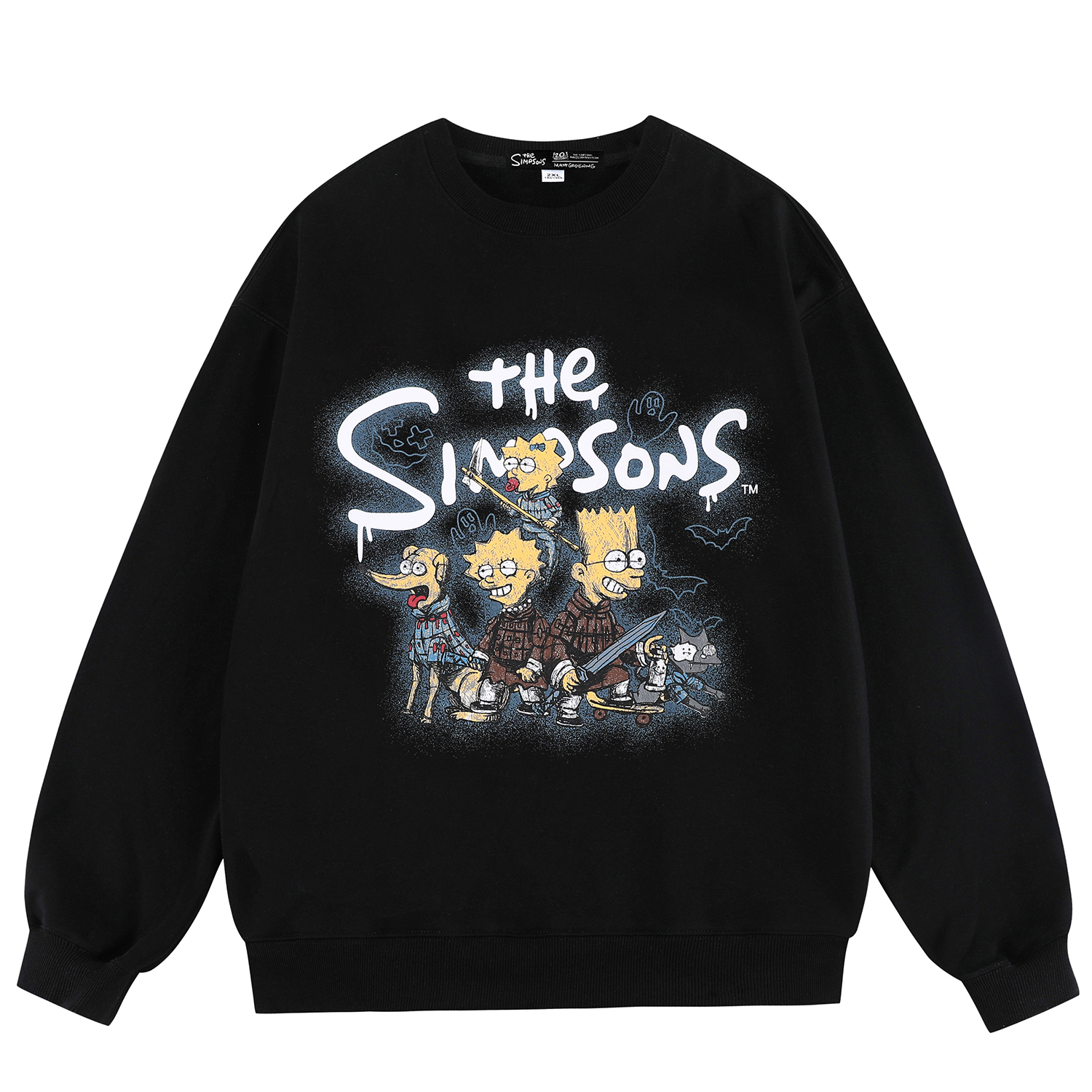 Свитшот унисекс The Simpsons, стальной серый
Свитшот унисекс The Simpsons, стальной серый