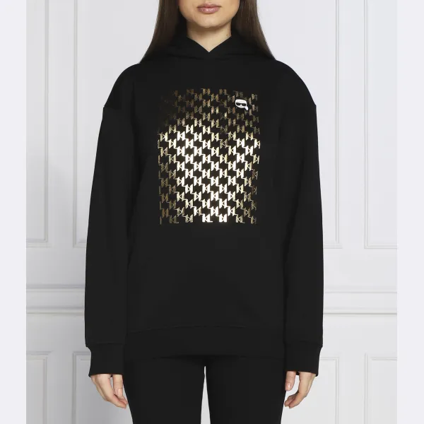 Толстовка стандартного кроя с монограммой ikonik Karl Lagerfeld, черный
Толстовка стандартного кроя с монограммой ikonik Karl Lagerfeld, черный