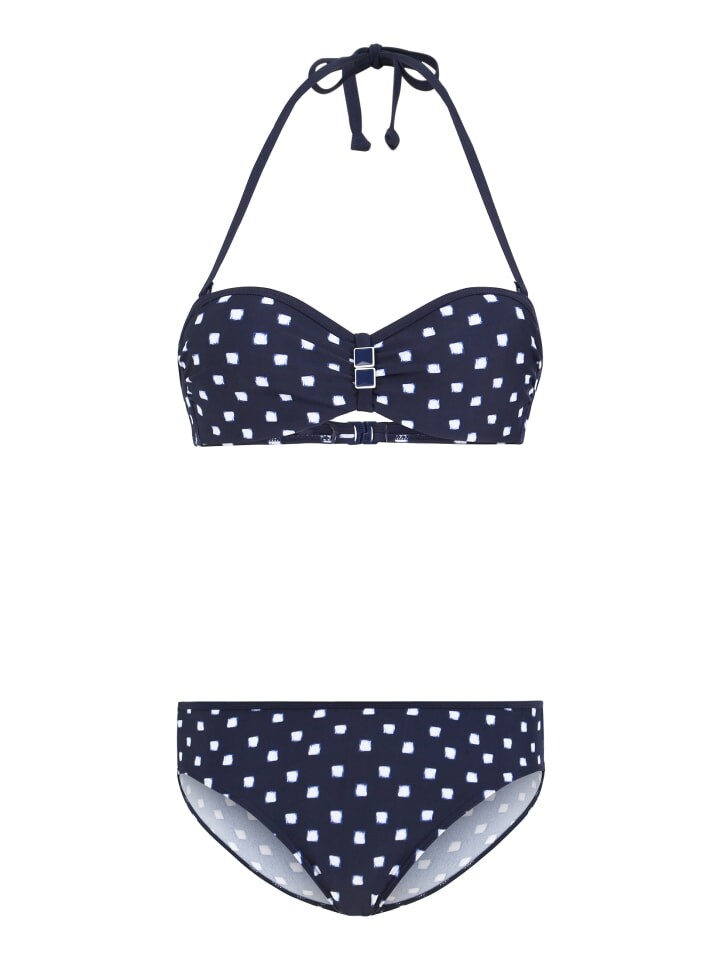 Комплект бикини LASCANA, цвет marine/weiß
Комплект бикини LASCANA, цвет marine/weiß