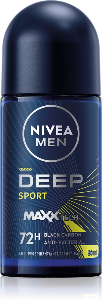 Спортивный роликовый антиперспирант для мужчин с глубоким распылением Nivea, 50 мл
Спортивный роликовый антиперспирант для мужчин с глубоким распылением Nivea, 50 мл