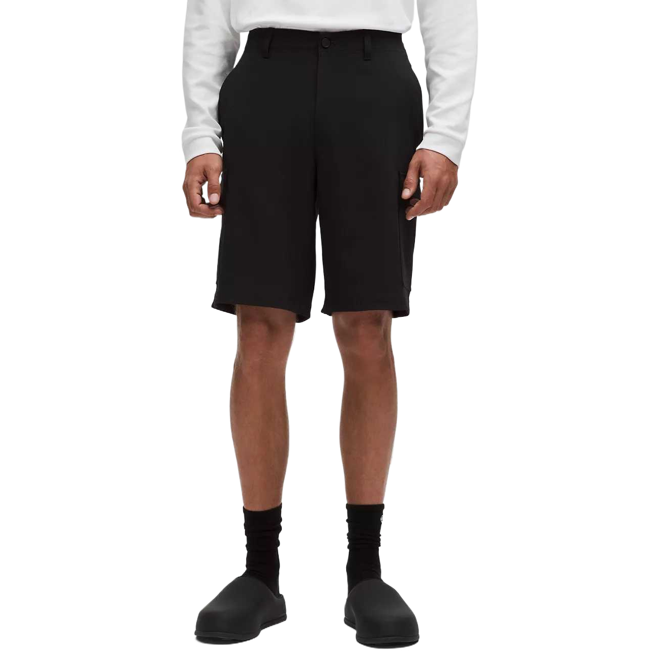 Рипстоп карго шорты карго шорты 10,5" мужские Lululemon, черный
Рипстоп карго шорты карго шорты 10,5" мужские Lululemon, черный