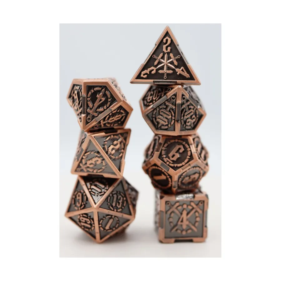 Полигональный набор мечей - Король Артур (7), Dice Sets - Metal (Foam Brain Games)
Полигональный набор мечей - Король Артур (7), Dice Sets - Metal (Foam Brain Games)