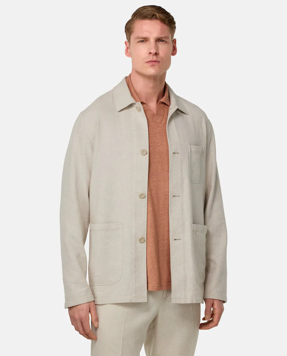 Мужская диагональная куртка-рубашка из хлопка и льна песочного цвета Boggi Milano, кремовый, Бежевый, Мужская диагональная куртка-рубашка из хлопка и льна песочного цвета Boggi Milano, кремовый
Мужская диагональная куртка-рубашка из хлопка и льна песочного цвета Boggi Milano, кремовый, Бежевый, Мужская диагональная куртка-рубашка из хлопка и льна песочного цвета Boggi Milano, кремовый