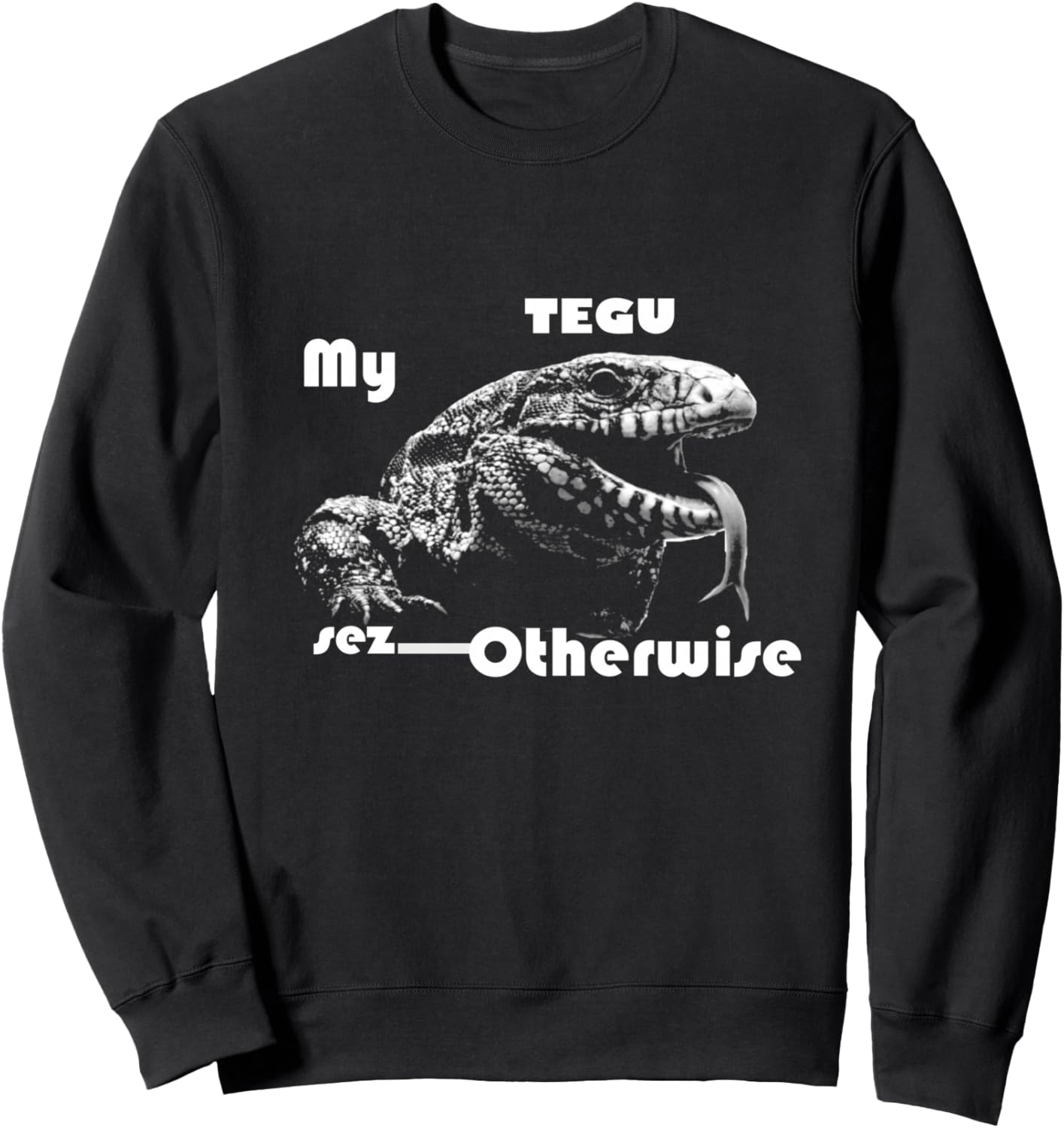 Толстовка и толстовка с надписью My Tegu Sez Otherwise Tegu T Shirts, черный
Толстовка и толстовка с надписью My Tegu Sez Otherwise Tegu T Shirts, черный