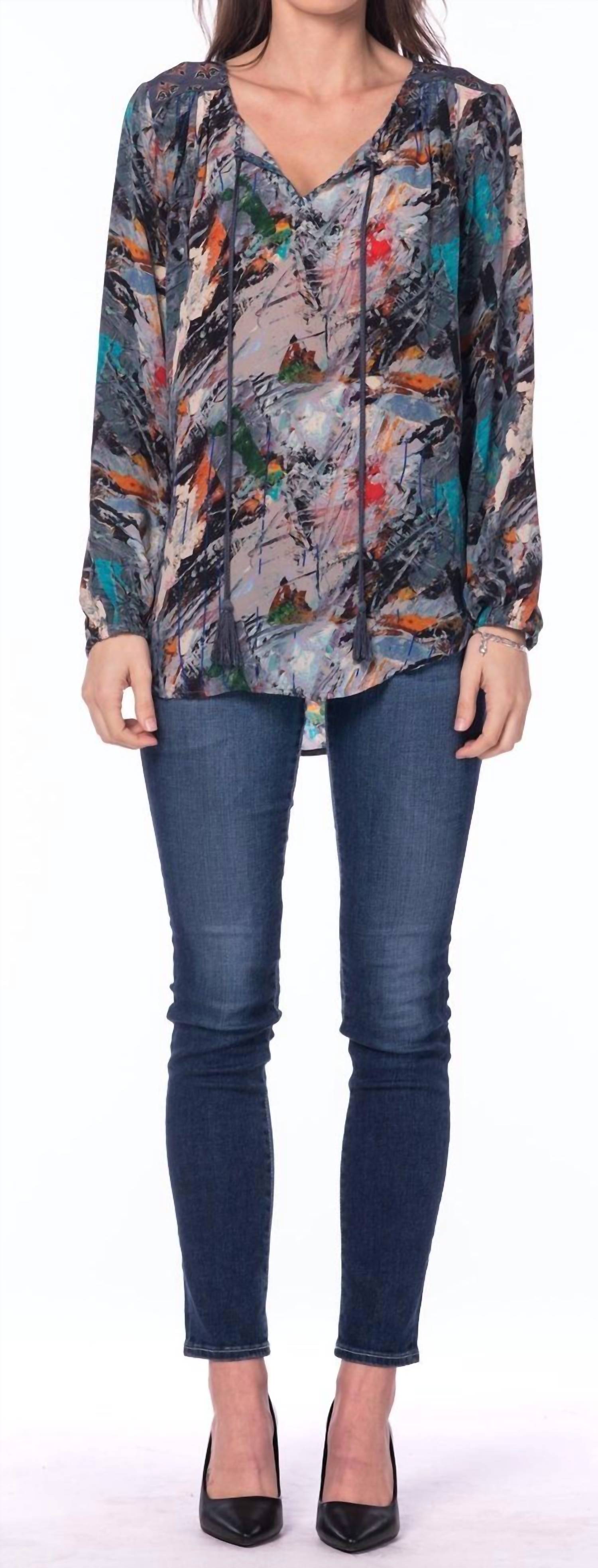 Джанесса Топ в Оксфорде Tolani, цвет oxford
Джанесса Топ в Оксфорде Tolani, цвет oxford