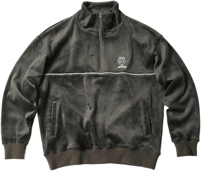 Мужская флисовая велюровая толстовка IPD SHAKA с половинной молнией
Мужская флисовая велюровая толстовка IPD SHAKA с половинной молнией