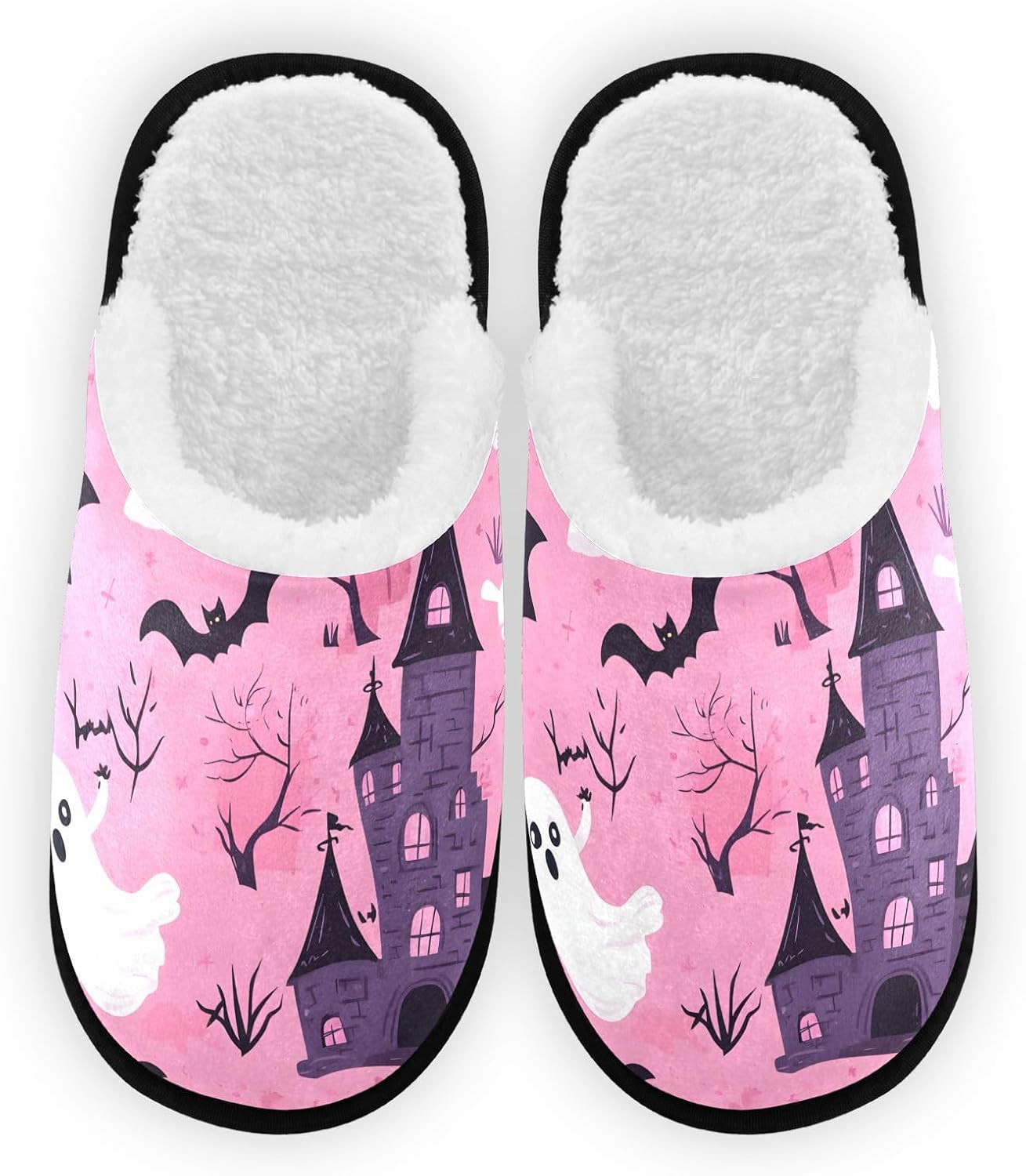 Мягкие тапочки FENOCHE в виде летучей мыши для Хэллоуина для женщин и мужчин, теплые и удобные, для дома, СПА и путешествий, с нескользящей подошвой, Multicolor
Мягкие тапочки FENOCHE в виде летучей мыши для Хэллоуина для женщин и мужчин, теплые и удобные, для дома, СПА и путешествий, с нескользящей подошвой, Multicolor