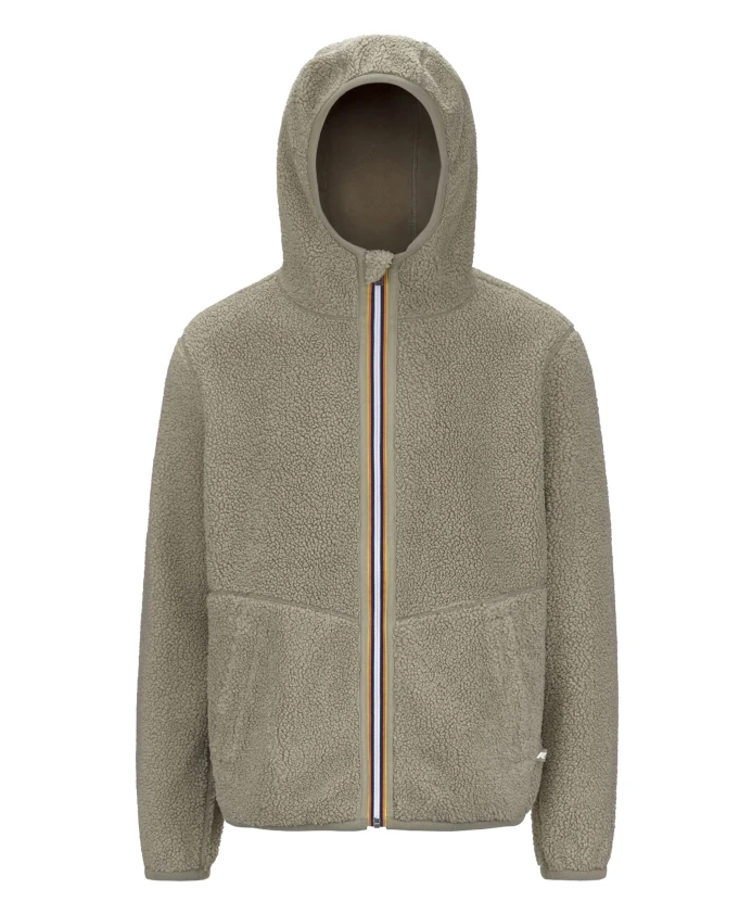 Зеленая шерпа-поло куртка K-Way, серый
Зеленая шерпа-поло куртка K-Way, серый