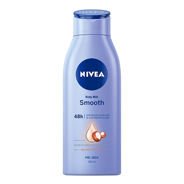 Гладкое молочко для тела 400 мл Nivea
Гладкое молочко для тела 400 мл Nivea