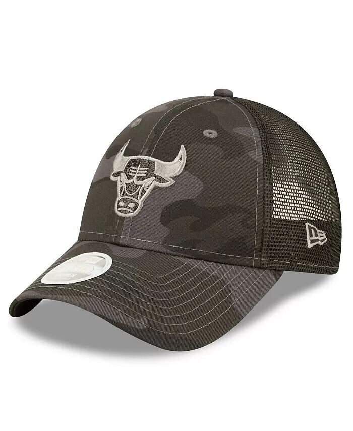 Женская кепка-кнопка Trucker Snapback цвета «Чикаго Буллз» Camo Glam 9FORTY New Era
Женская кепка-кнопка Trucker Snapback цвета «Чикаго Буллз» Camo Glam 9FORTY New Era