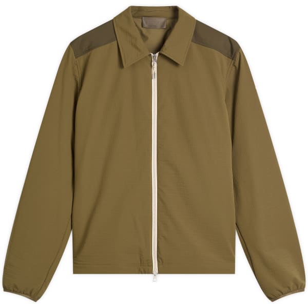 Рубашка из нейлоновой ткани сирсакер Moncler, зеленый
Рубашка из нейлоновой ткани сирсакер Moncler, зеленый