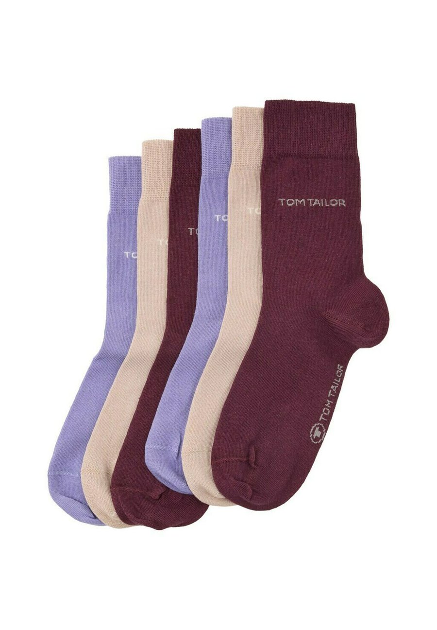 Носки TOM TAILOR 6 PACK, Cadet/Bordeaux
Носки TOM TAILOR 6 PACK, Cadet/Bordeaux