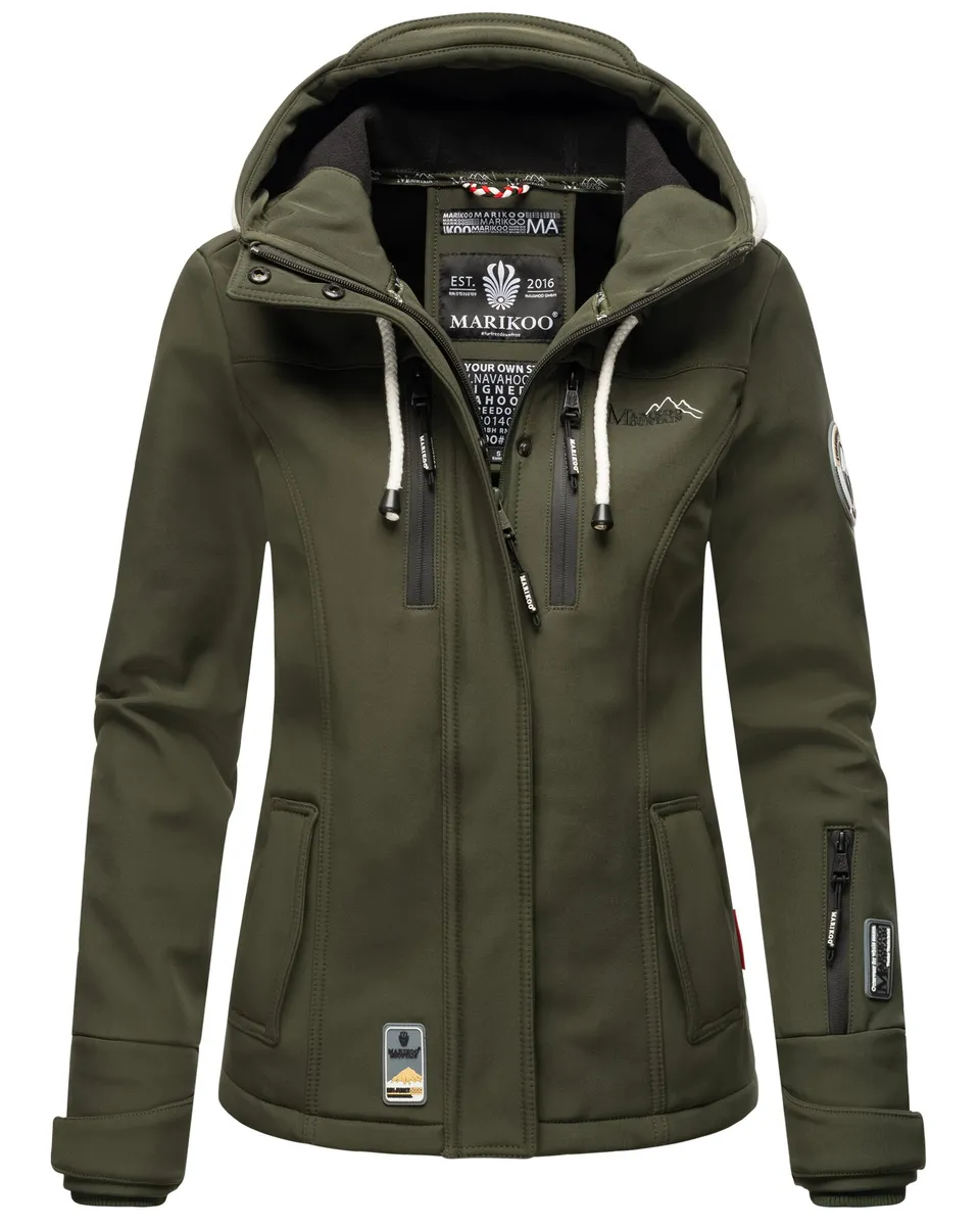 Куртка Marikoo Softshell "Little Zicke", спортивная функциональная куртка, зеленый
Куртка Marikoo Softshell "Little Zicke", спортивная функциональная куртка, зеленый