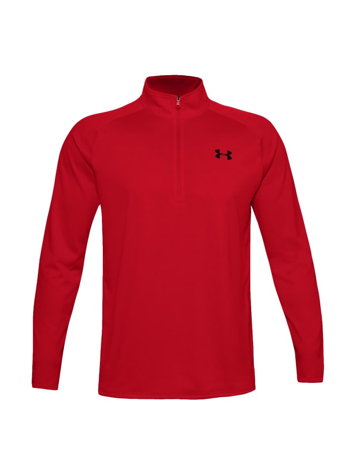 Рубашка с полумолнией Tech 2.0 красного цвета Under Armour
Рубашка с полумолнией Tech 2.0 красного цвета Under Armour