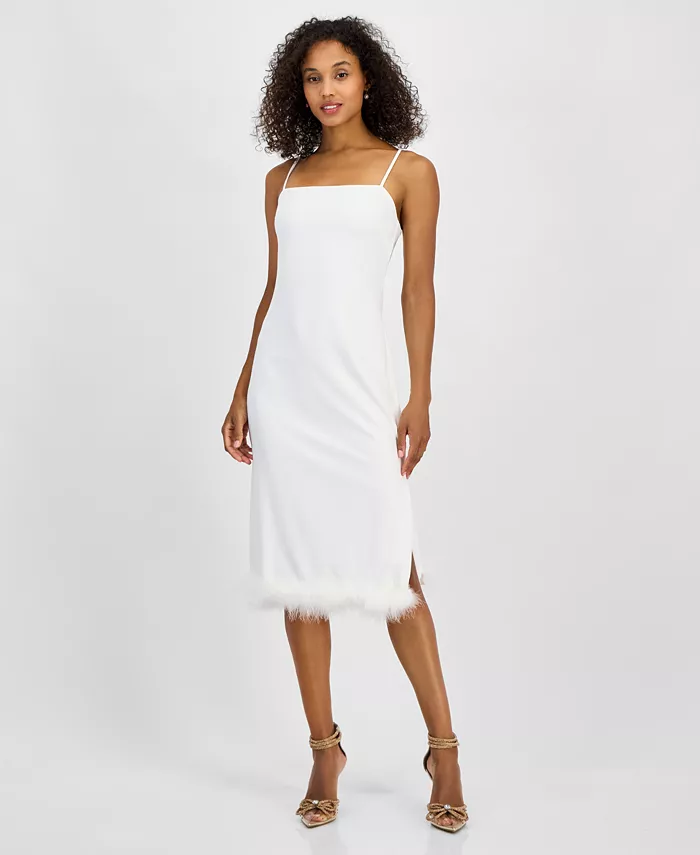 Женское платье-миди Delilah с подолом-пером RACHEL Rachel Roy, коричневый/бежевый
Женское платье-миди Delilah с подолом-пером RACHEL Rachel Roy, коричневый/бежевый