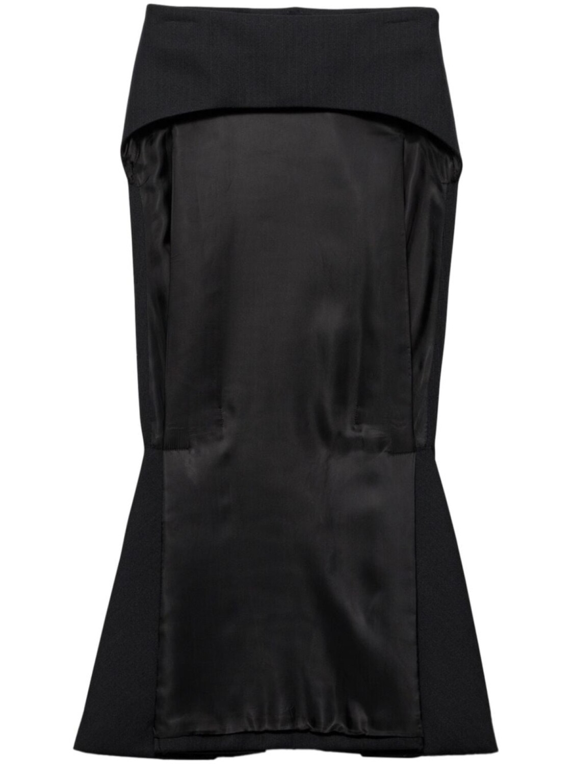 Prada деконструированная юбка миди, синий
Prada деконструированная юбка миди, синий