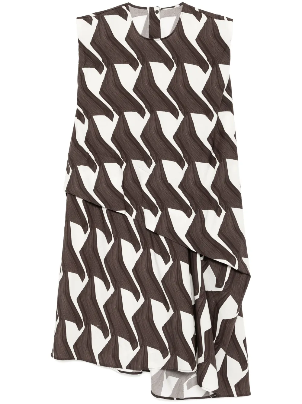 Платье с узором JNBY, коричневый 
Платье с узором JNBY, коричневый