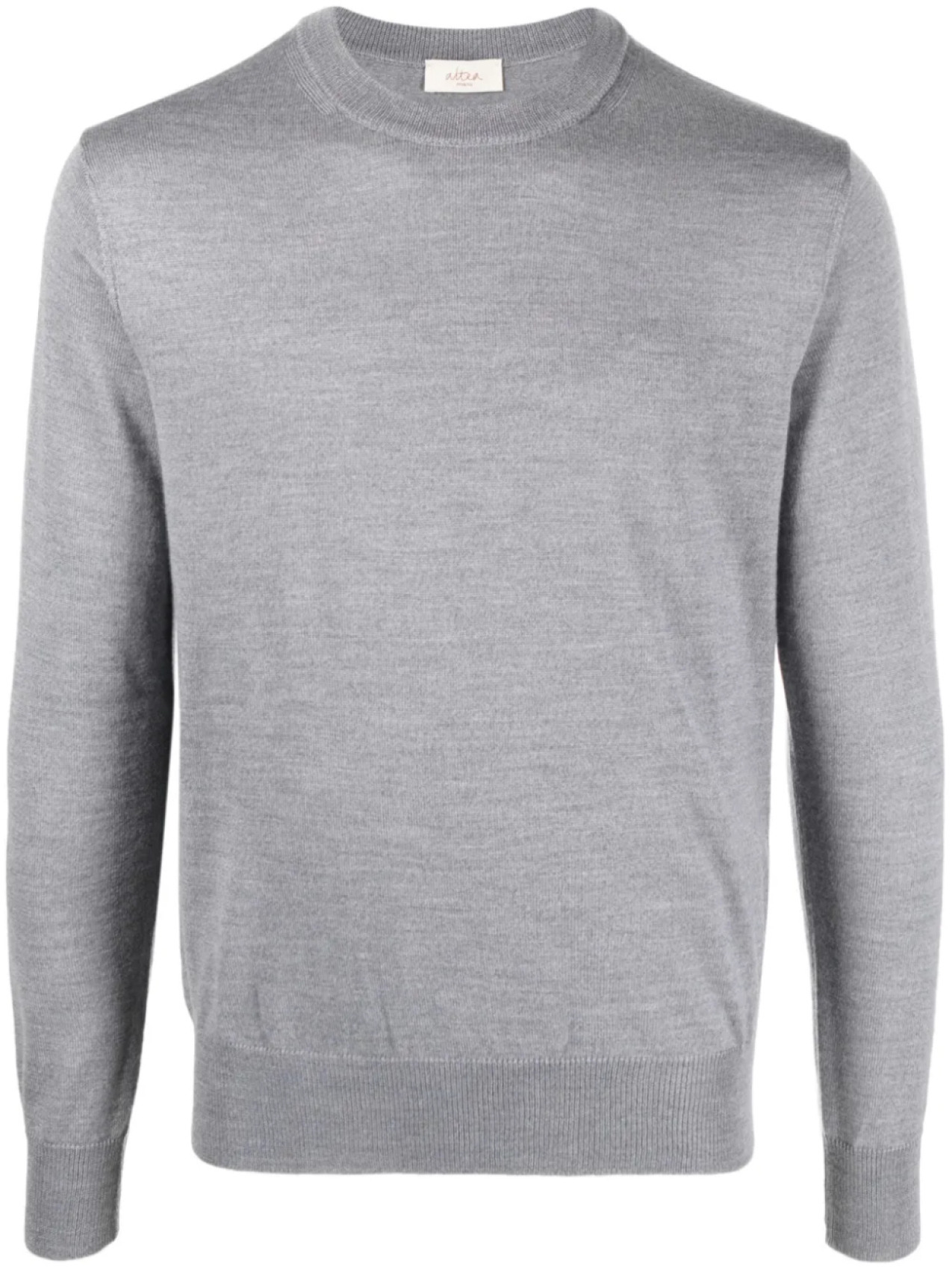 Altea джемпер из вирджинской шерсти с круглым вырезом, серый
Altea джемпер из вирджинской шерсти с круглым вырезом, серый