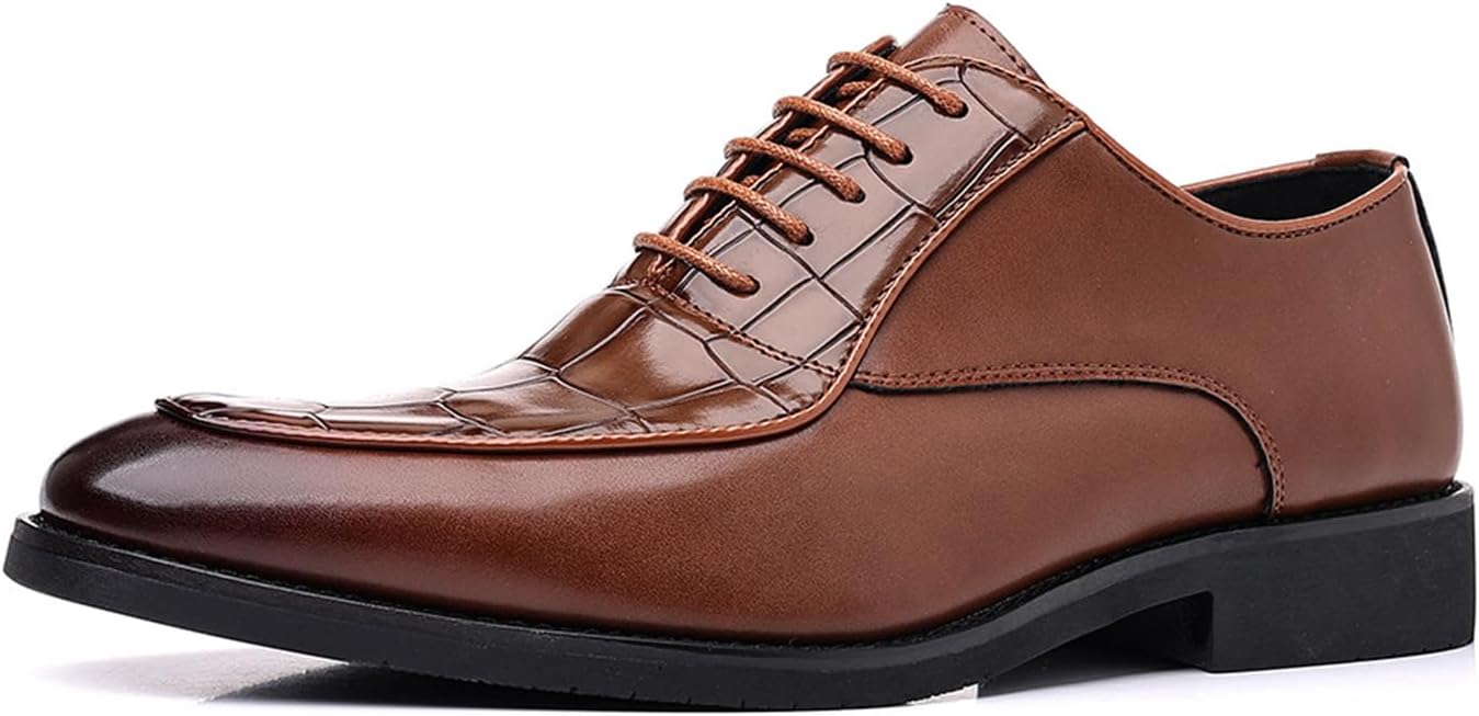 Мужские ретро туфли оксфорды из кожи с принтом, роскошные, удобные, с низким устойчивым каблуком, на шнуровке, формальные деловые туфли оксфорды, модные современные повседневные кожаные туфли для офиса, вечеринки, свадьбы Xiaoguli, коричневый
Мужские ретро туфли оксфорды из кожи с принтом, роскошные, удобные, с низким устойчивым каблуком, на шнуровке, формальные деловые туфли оксфорды, модные современные повседневные кожаные туфли для офиса, вечеринки, свадьбы Xiaoguli, коричневый