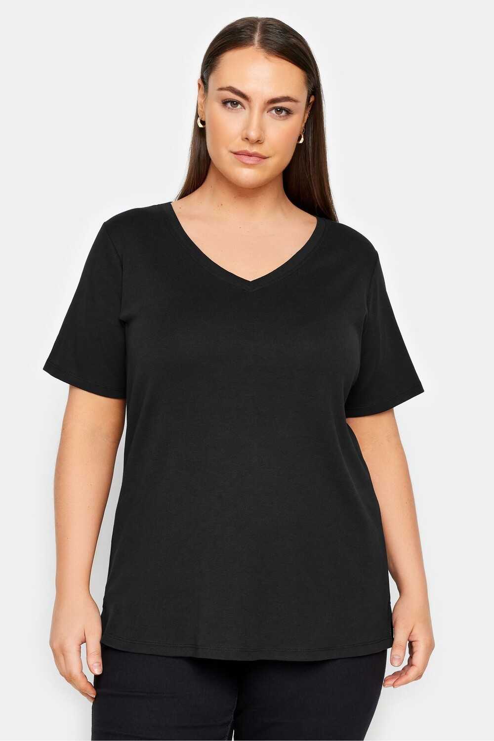 Футболка с V-образным вырезом Evans, черный
Футболка с V-образным вырезом Evans, черный