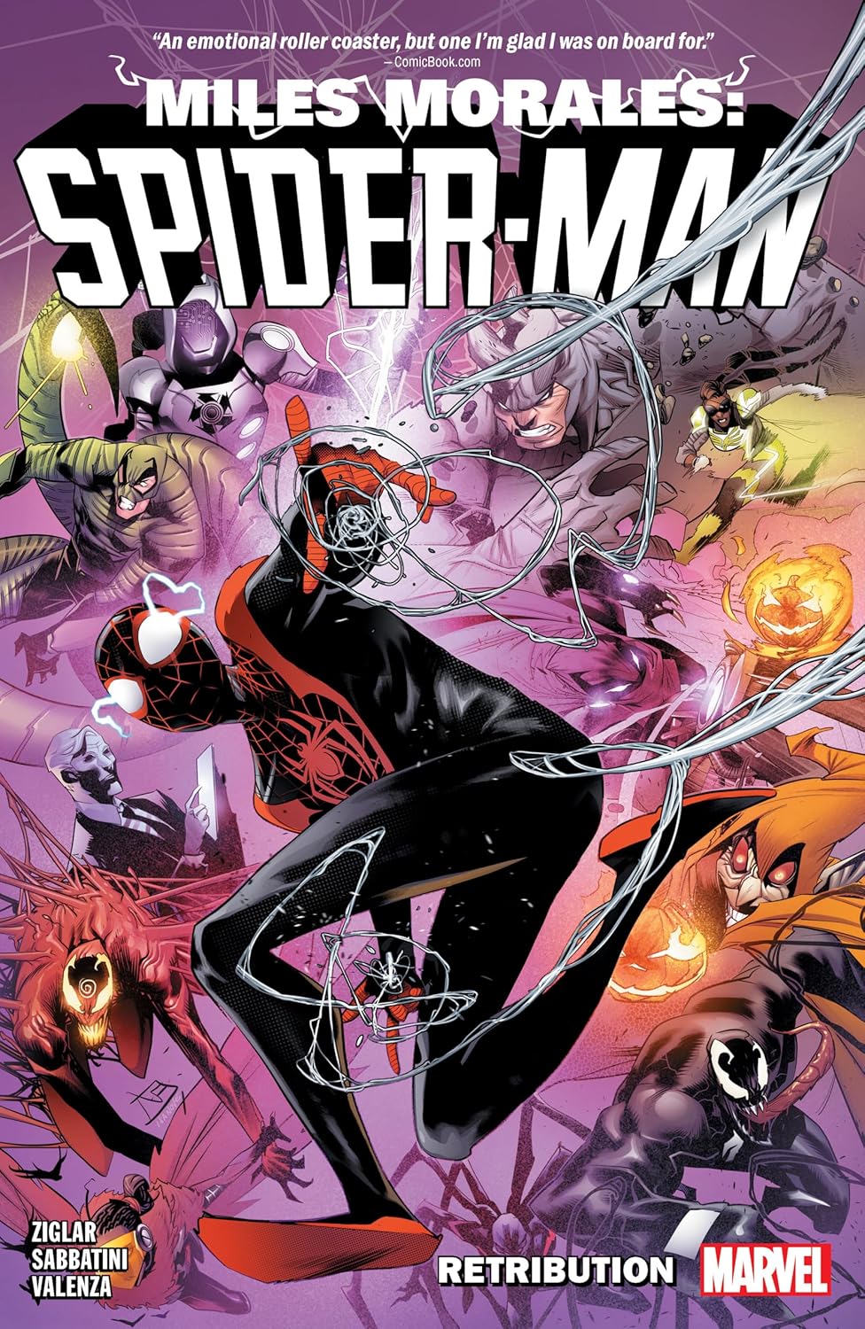 Miles Morales: Spider-Man By Cody Ziglar Vol. 4 - Retribution
Miles Morales: Spider-Man By Cody Ziglar Vol. 4 - Retribution