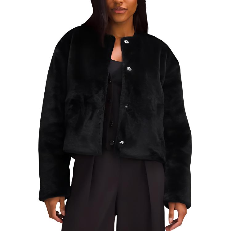 Lululemon Двустороннее пальто из бархата, Black
Lululemon Двустороннее пальто из бархата, Black