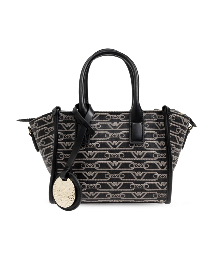 Сумка через плечо с монограммой Emporio Armani, черный
Сумка через плечо с монограммой Emporio Armani, черный